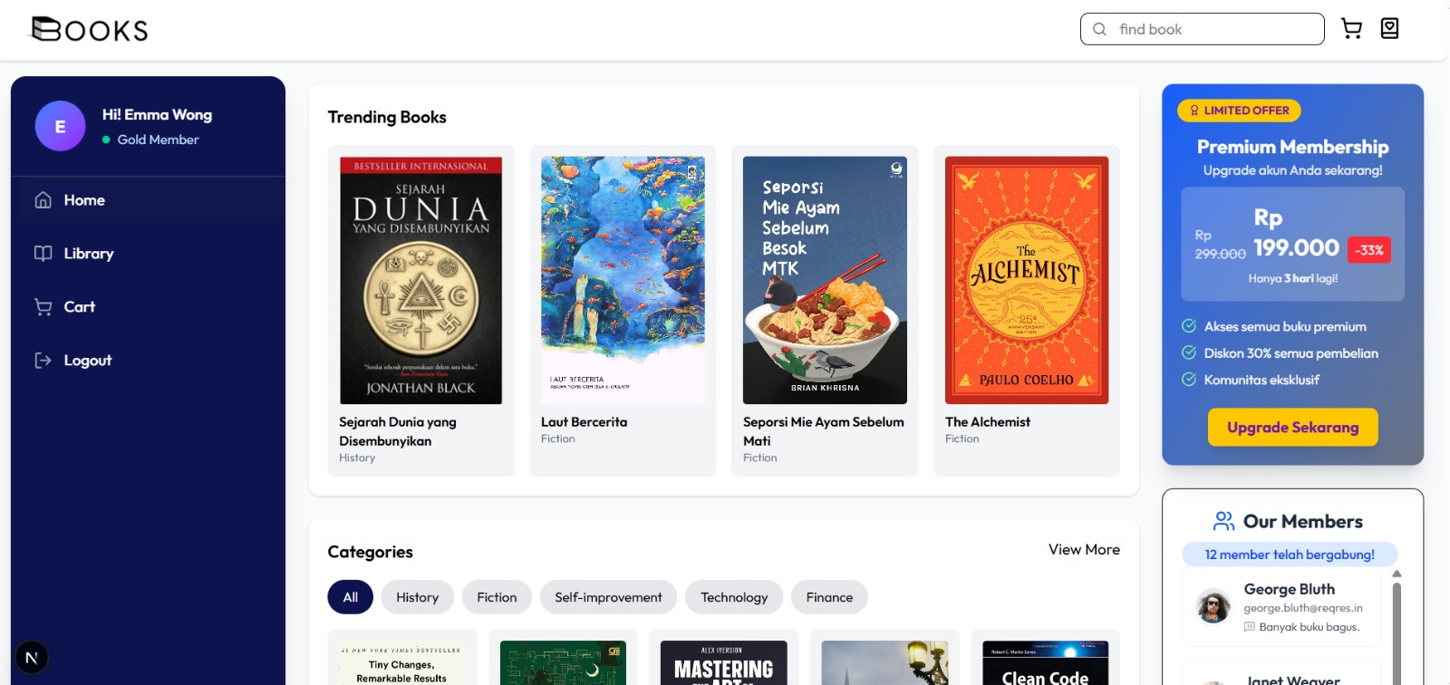 Book Store Website